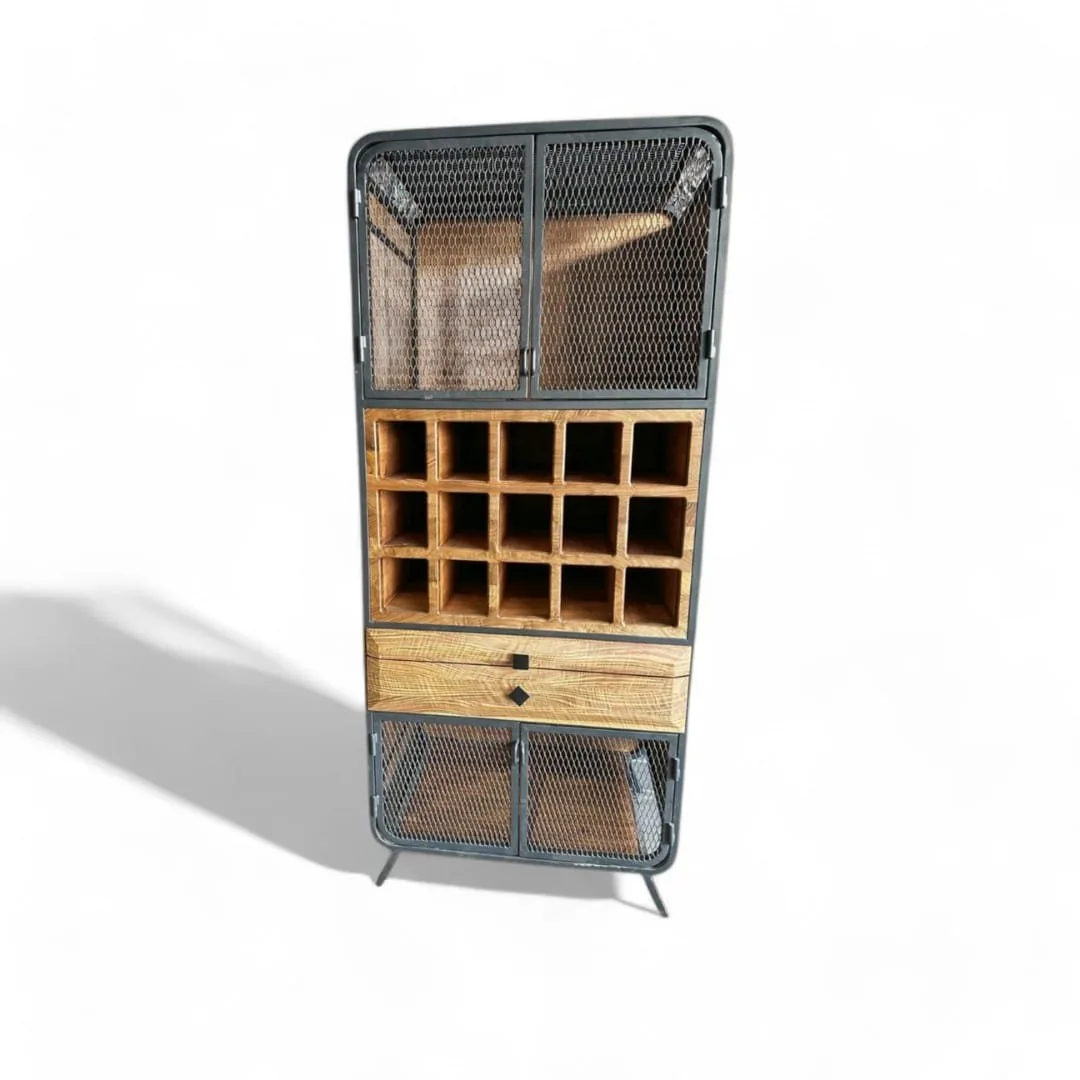 Masif Ceviz Modern Bar/Şişelik BWC-02-8