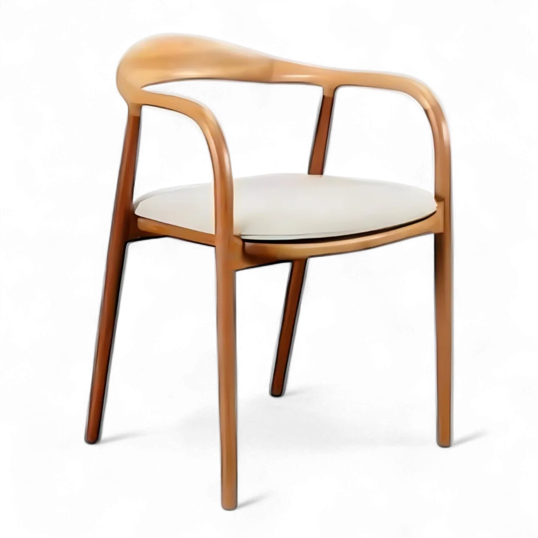 Doğal Ahşap Zarif Sandalye HMC-07