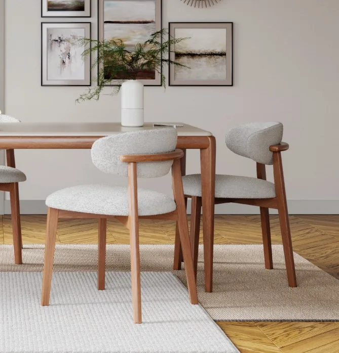 Sade Modern Sırt Destekli Sandalye HMC-10