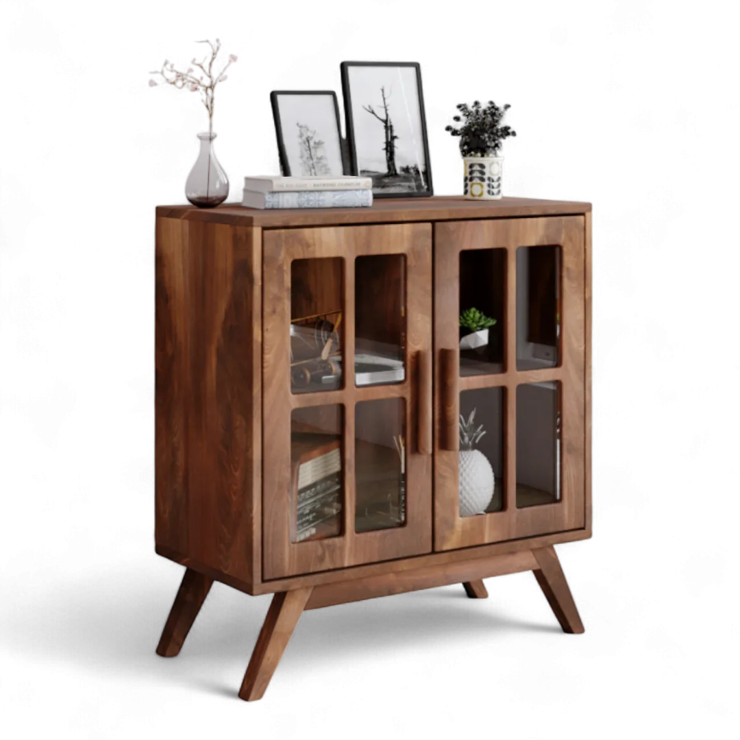 Camlı Masif Kısa Kitaplık YKS-10