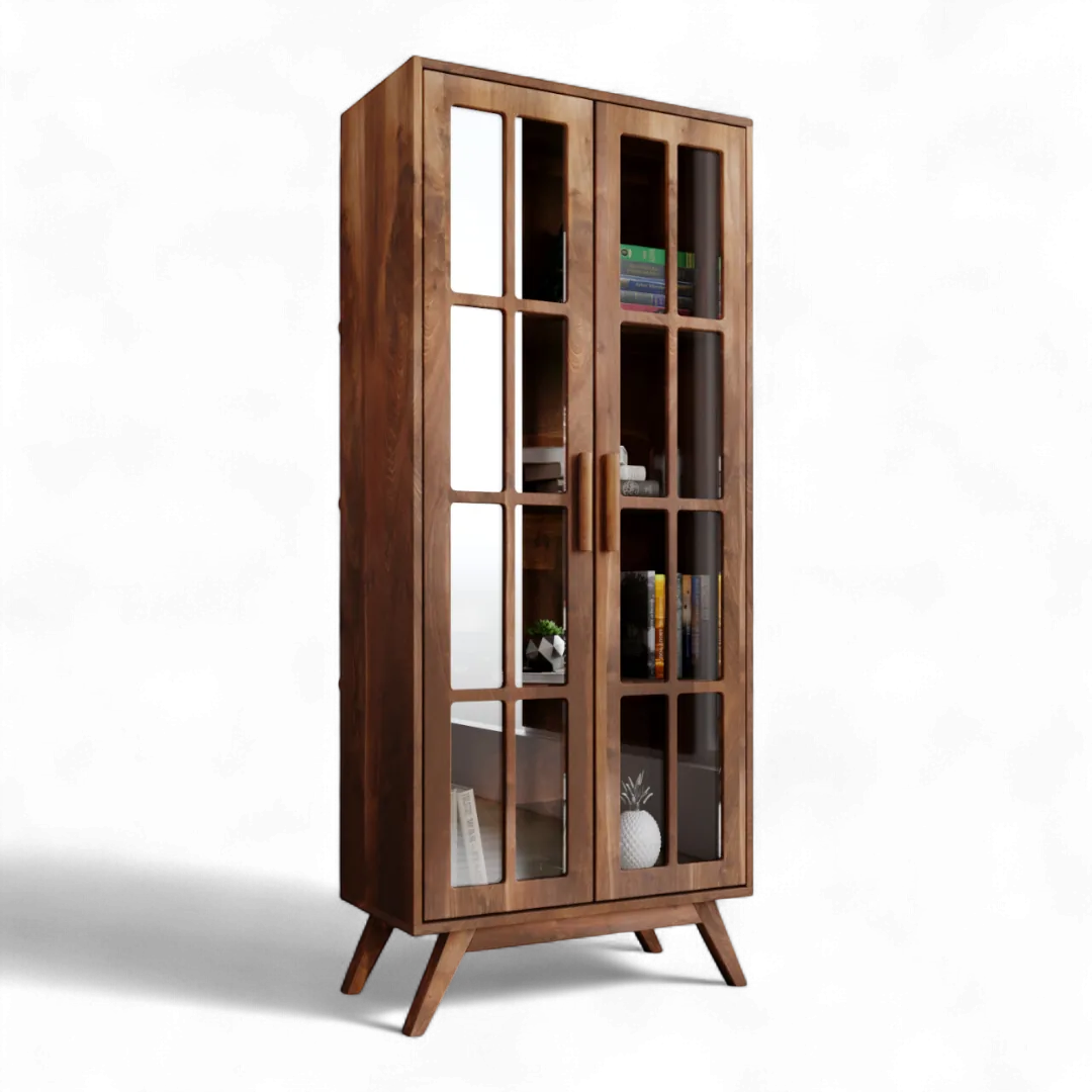 Camlı Masif Kitaplık YKS-11