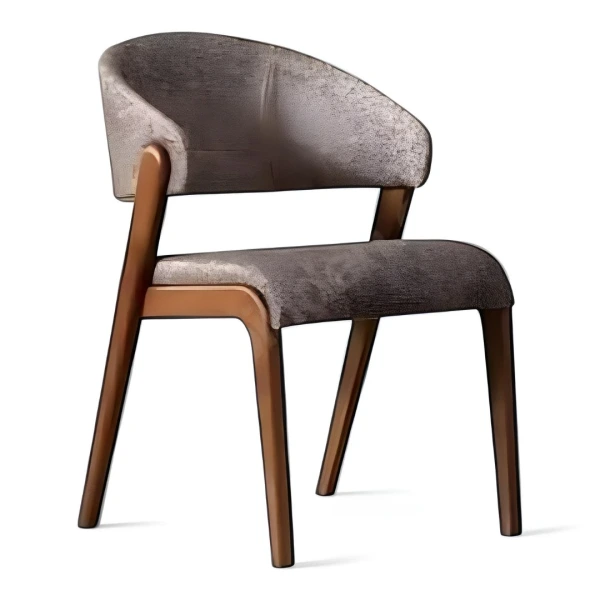 Sırt Destekli Ahşap Sandalye HMC-06